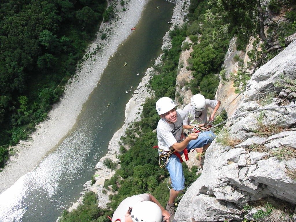 Klettern Ardèche